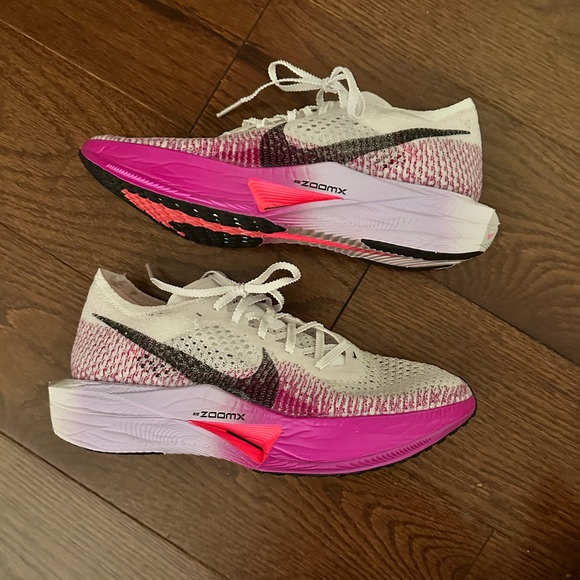 Nike Shoes - Nike Women's ZoomX Vaporfly Pink and White Athletic Running Shoes